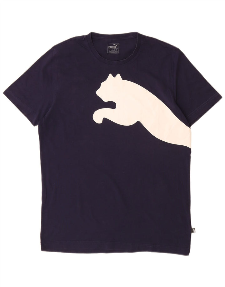 Velika muška majica kratkih rukava Puma Graphic, tamnoplava