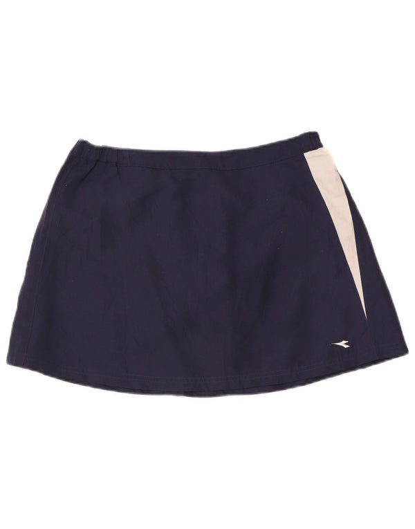 Diadora ženska teniska suknja UK 14 Medium tamnoplavi poliester u boji