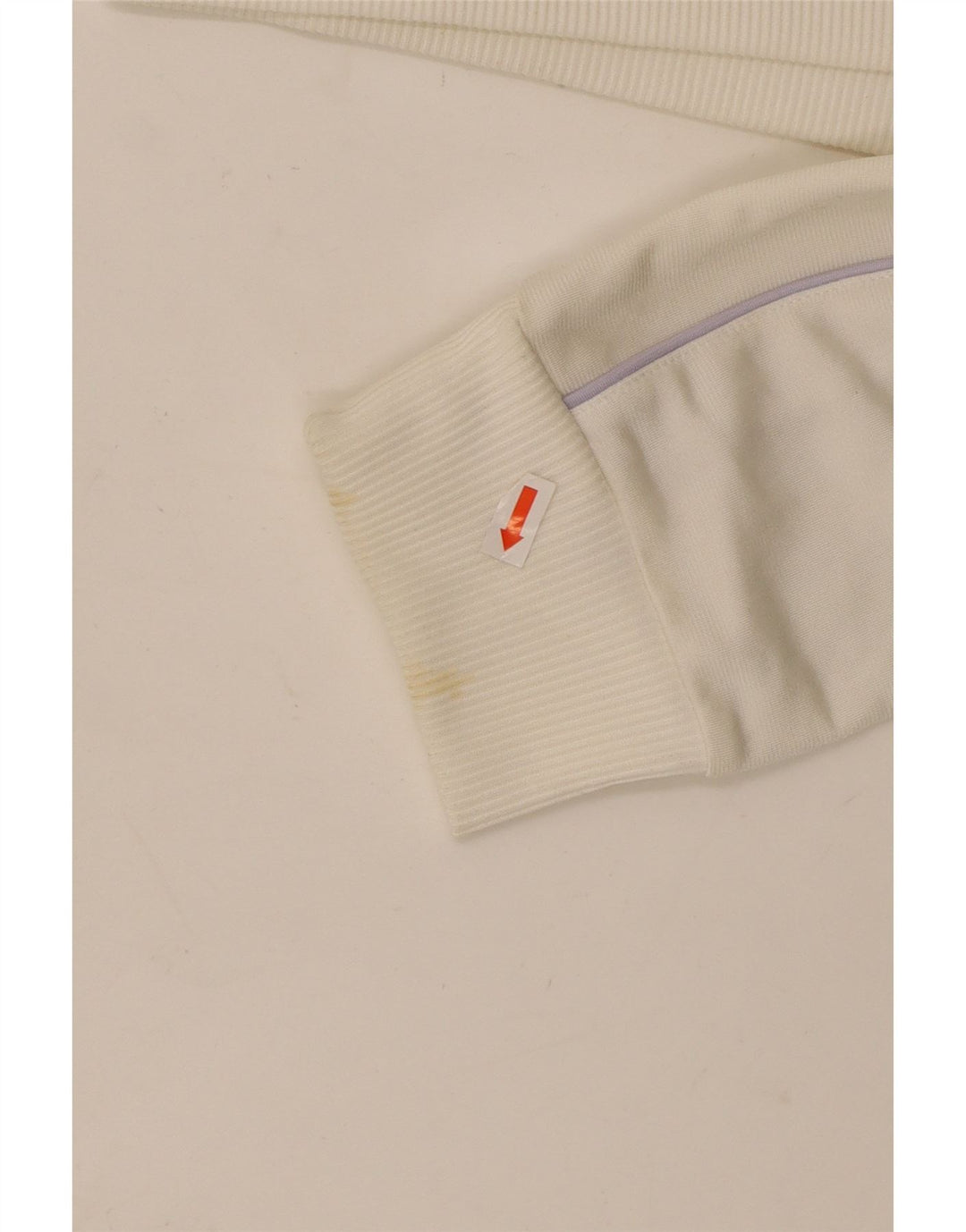 ADIDAS ženska gornja jakna trenirke UK 16 Large off white poliester