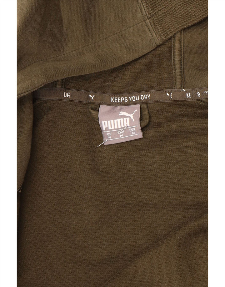 Puma muški pulover s kapuljačom na patentni zatvarač srednje boje boje