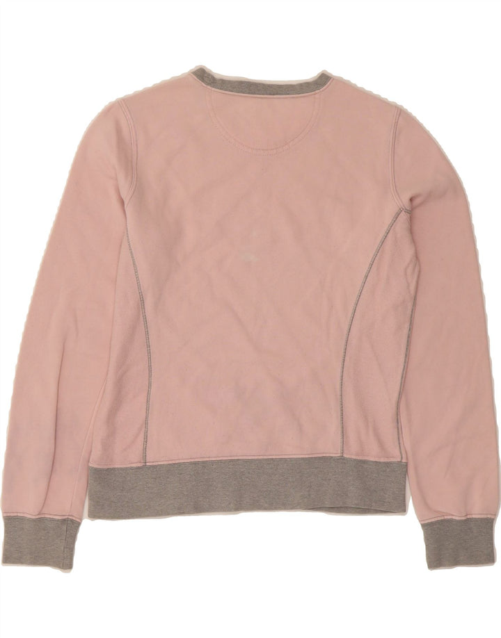 CHAMPION Womens Heritage Classics Sweatshirt Jumper UK 10 Small Pink Vintage Champion and Second-Hand Champion from Messina Hembry 