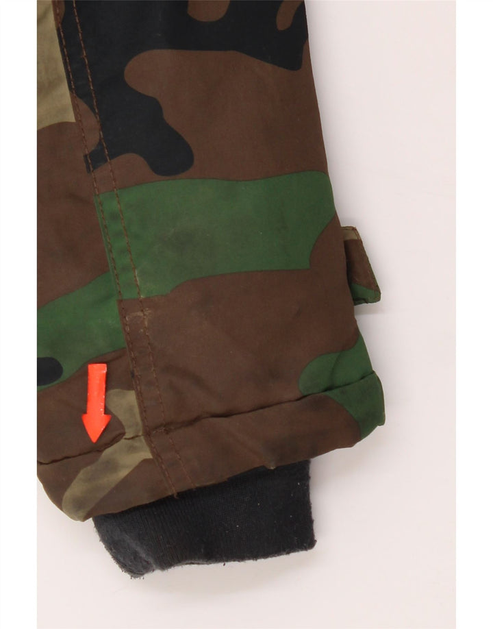Zara Boys Parka jakna s kapuljačom 13-14 godina, višebojna kamuflažna