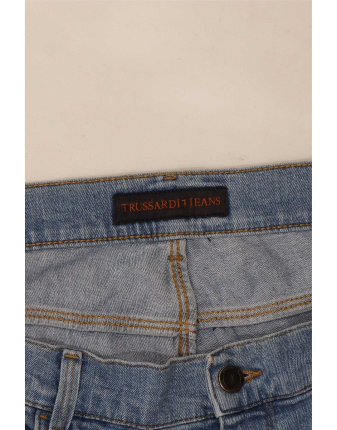 Trussardi muške ravne traperice W40 L36 plave