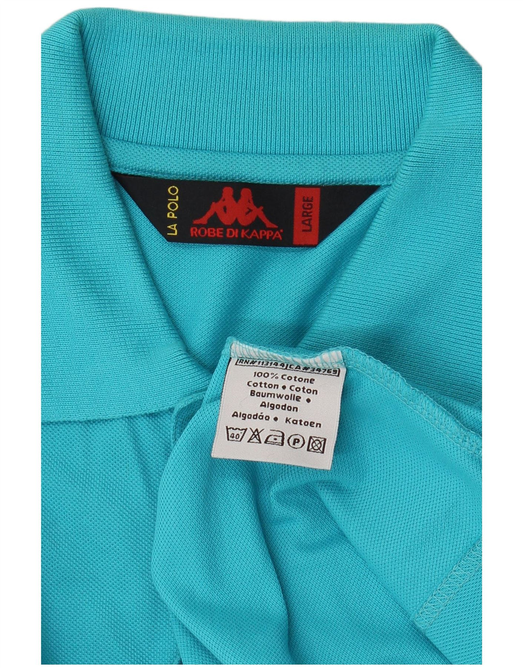 KAPPA muška polo majica Large Blue Pamuk