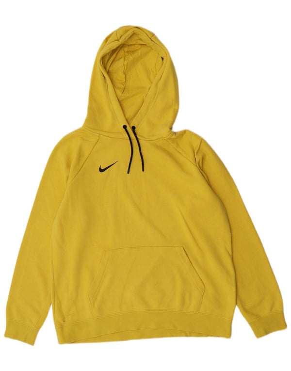 Nike muška majica s kapuljačom, veliki žuti pamuk