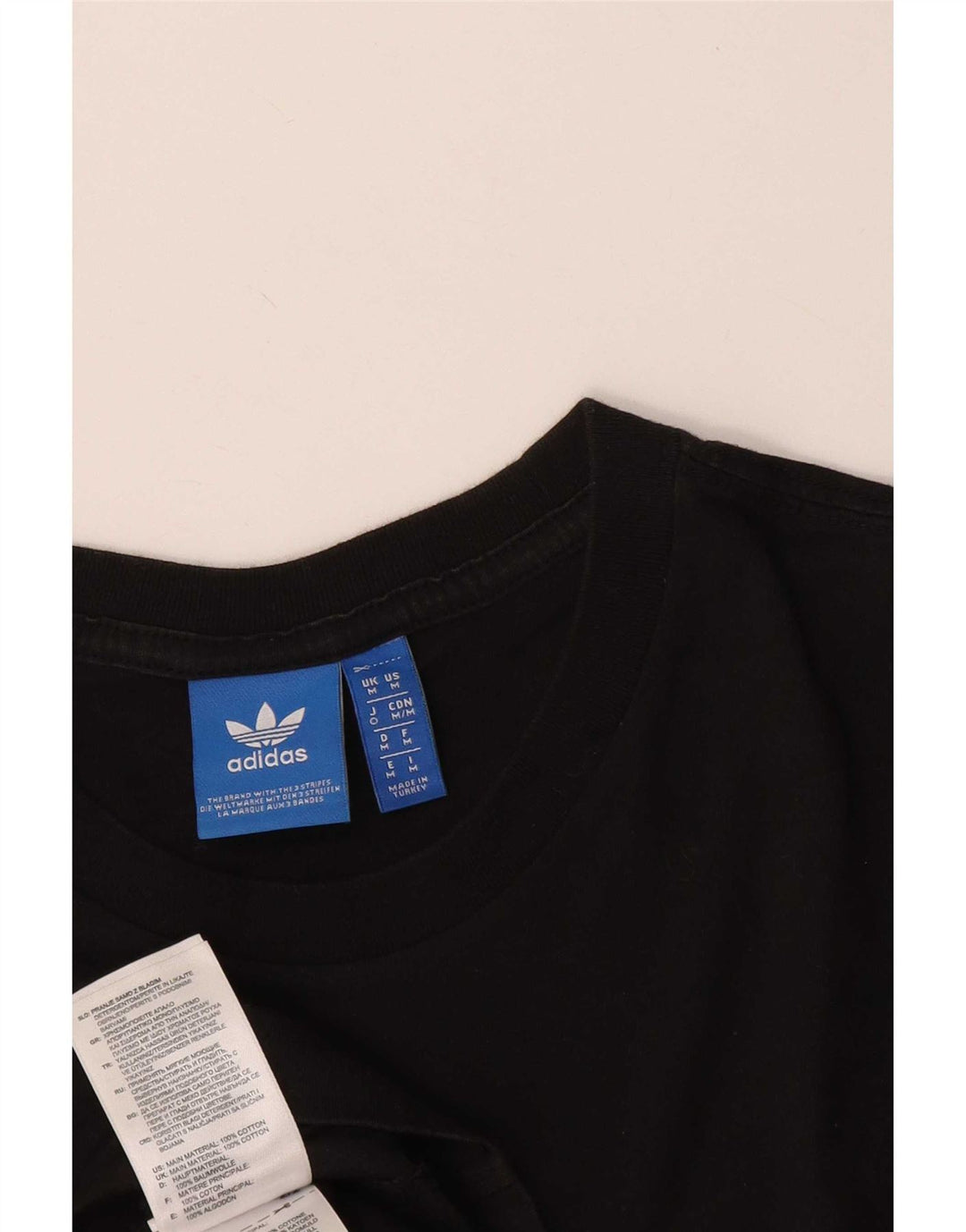 Adidas muška majica kratkih rukava srednje veličine, crni pamuk