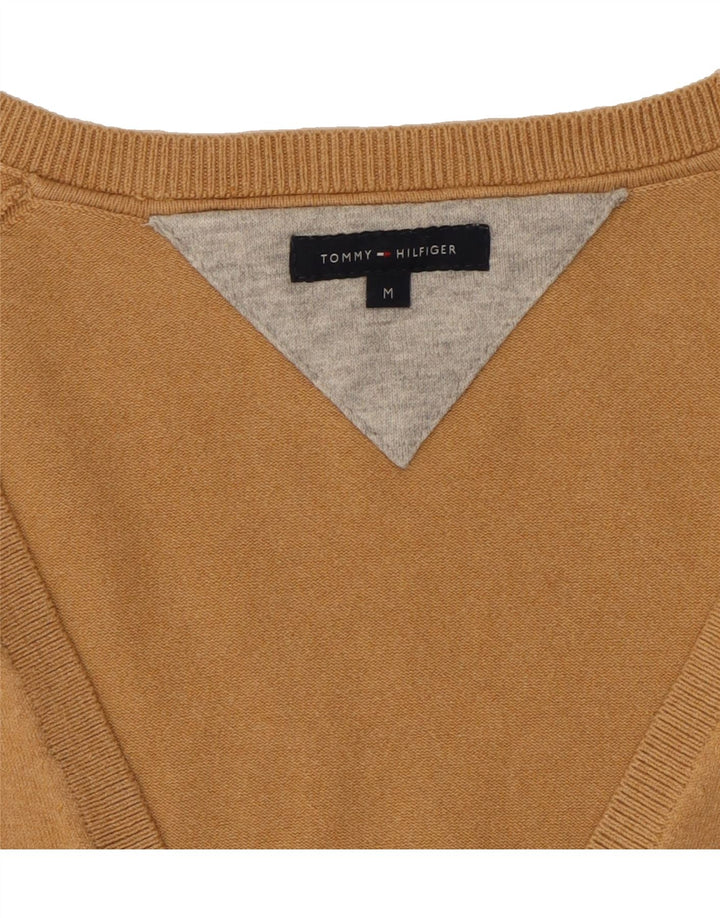 TOMMY HILFIGER Womens Cardigan Sweater UK 12 Medium Beige Vintage Tommy Hilfiger and Second-Hand Tommy Hilfiger from Messina Hembry 