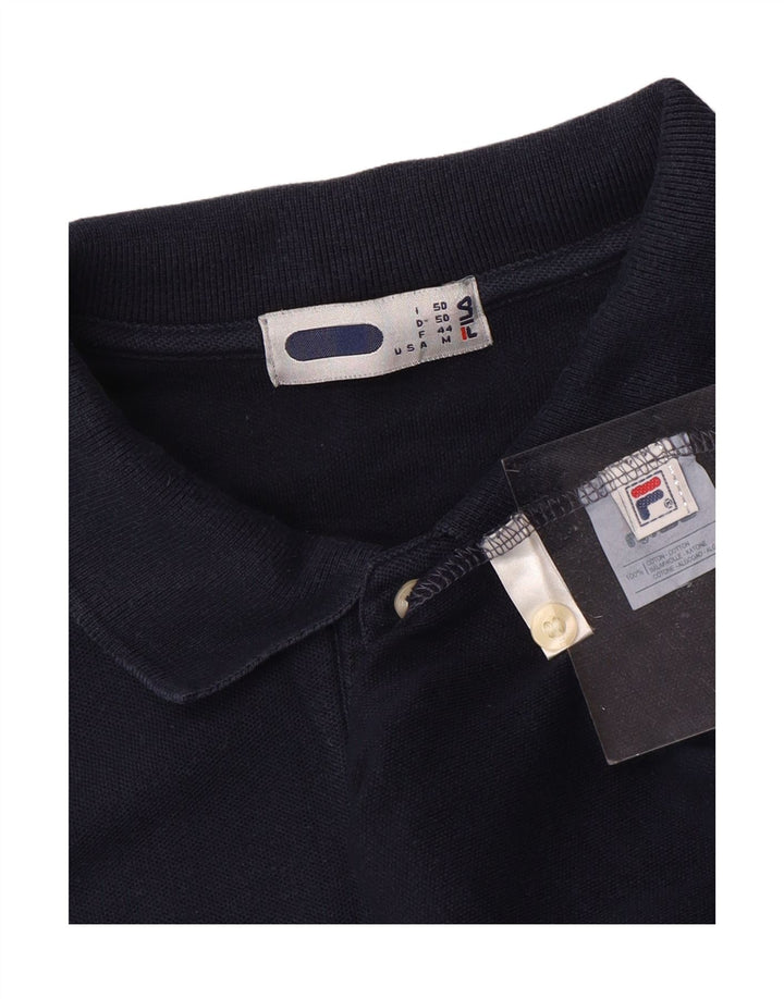 FILA muška polo majica IT 50 srednje tamnoplavi pamuk