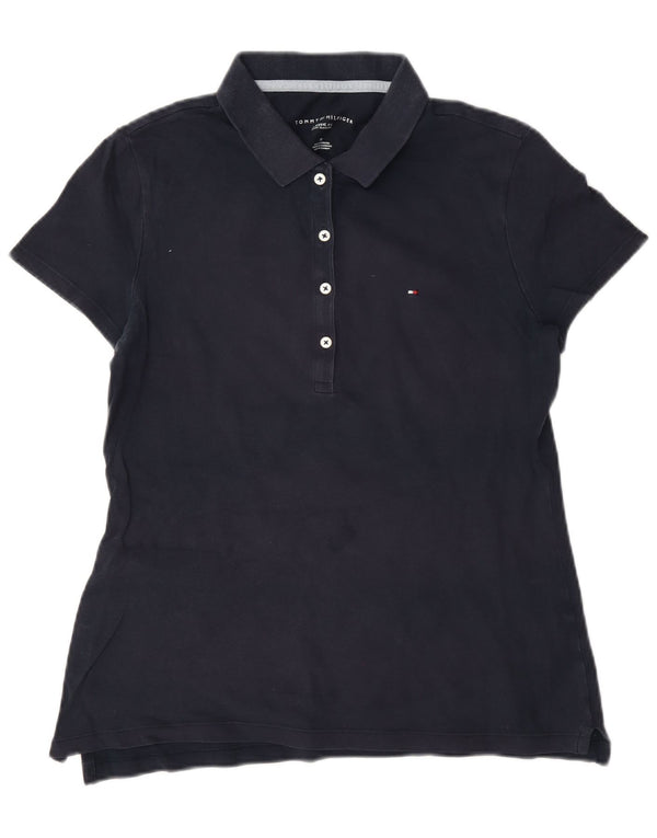 Tommy Hilfiger ženska polo majica klasičnog kroja UK 14 srednje tamnoplava
