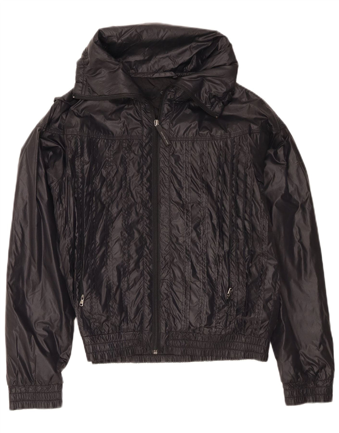 Calvin Klein ženska bomber jakna UK 6 XS crni najlon