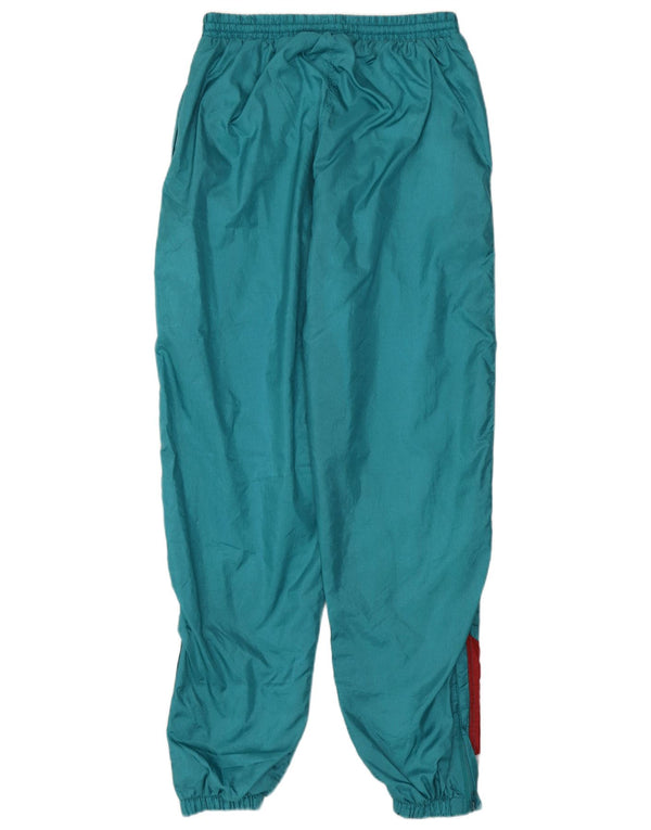 Vintage ženska trenirka Hlače Joggers UK 16 Veliki blok zelene boje