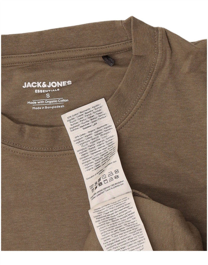 Jack & Jones muška majica kratkih rukava Mala kaki pamuk