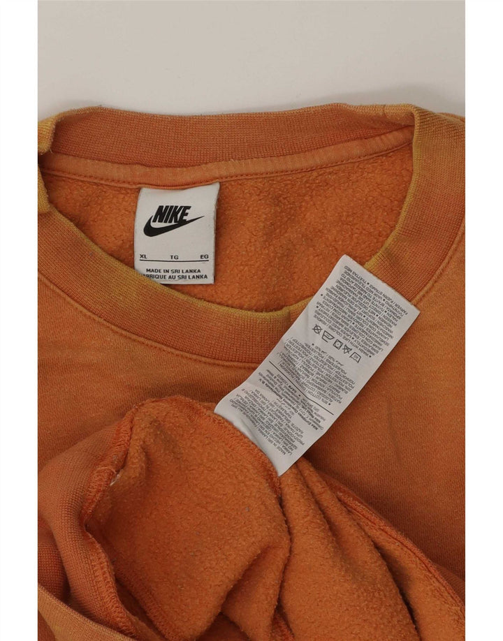 Nike muški džemperi XL narančasti pamuk