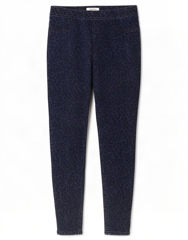Marks & Spencer ženske jegging traperice UK 12 srednje W30 L28 tamnoplave