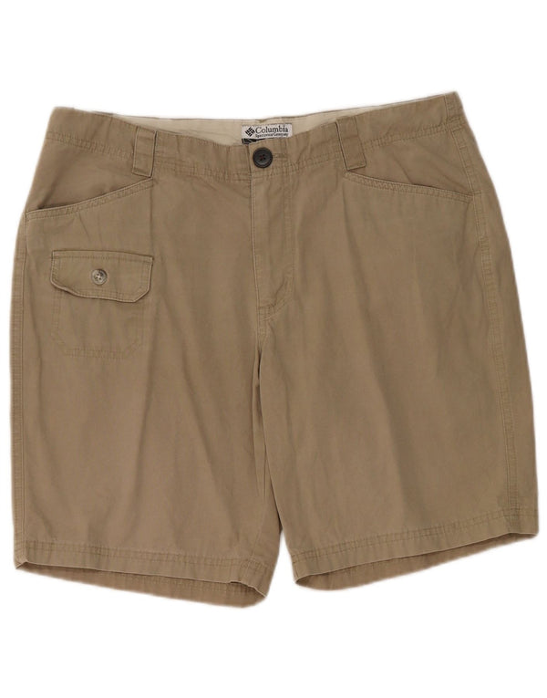 Columbia ženske kargo kratke hlače US 10 Large W32 kaki pamuk