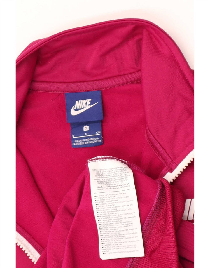 Nike ženska gornja jakna za trenirku UK 10 mali ružičasti poliester