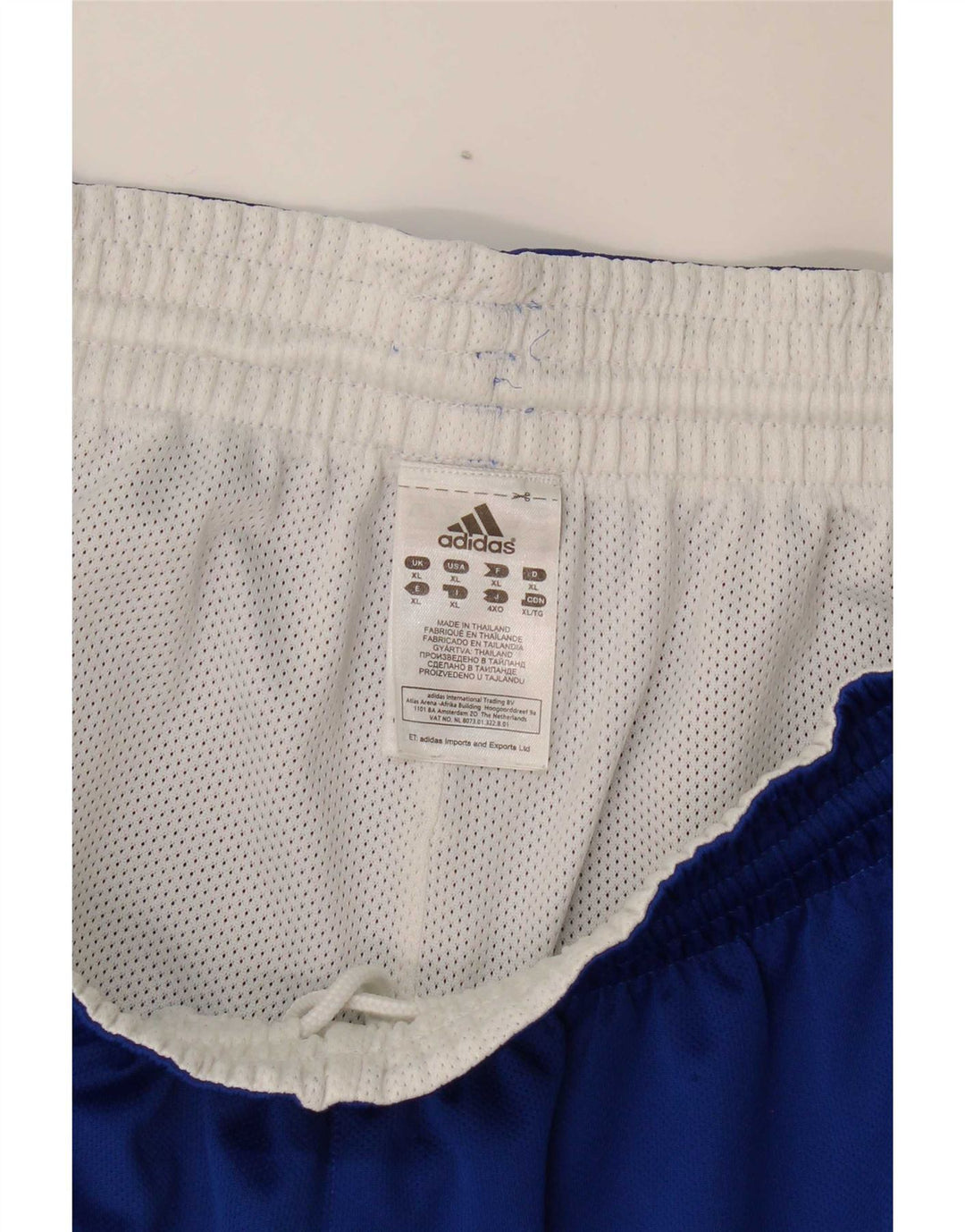 Adidas muške sportske kratke hlače XL plavi poliester
