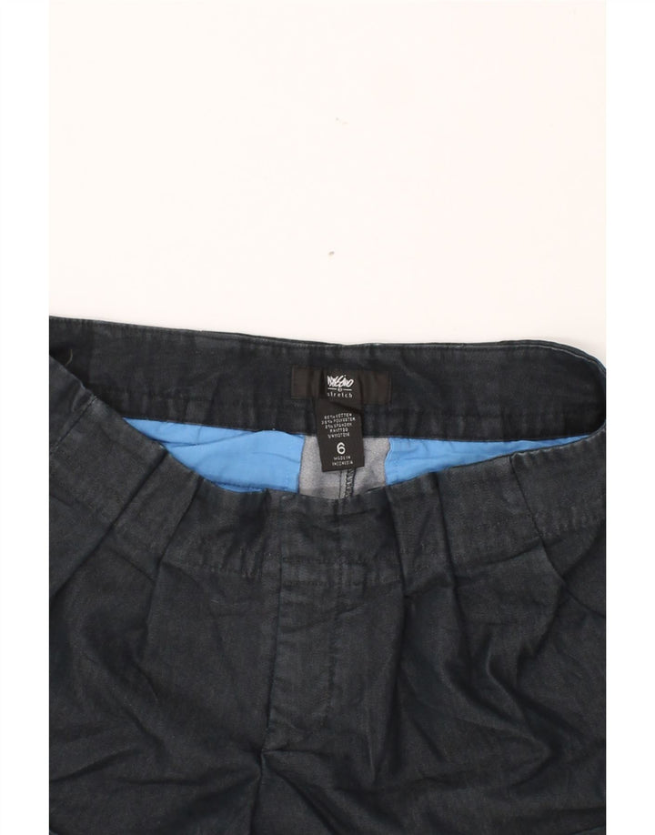 MOSSIMO Womens Hot Pants US 6 Medium W30 Black Cotton Vintage Mossimo and Second-Hand Mossimo from Messina Hembry 