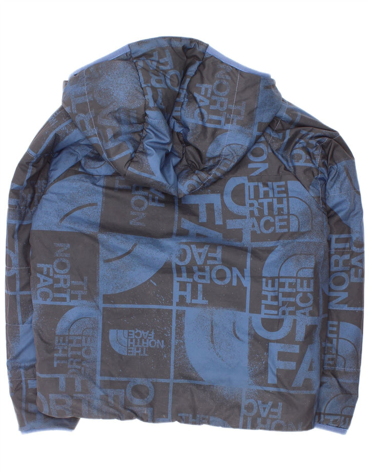The North Face Boys Graphic dvostruka podstavljena jakna 7-8 godina Mala plava
