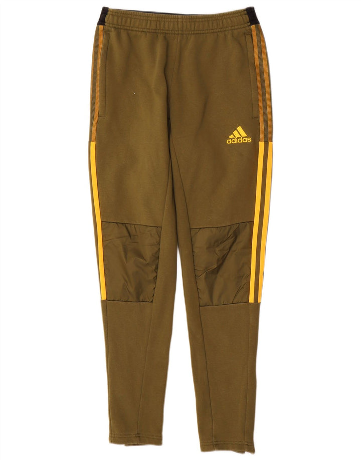 ADIDAS muške trenirke male pamučne kaki boje