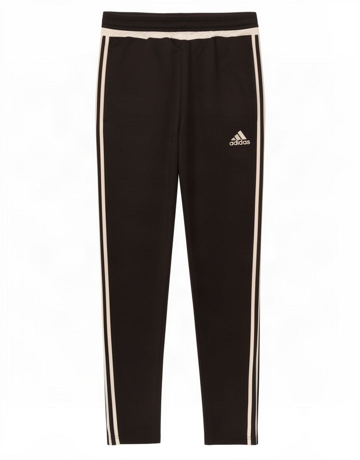 Adidas muške trenirke Climalite Hlače srednje crne boje od poliestera