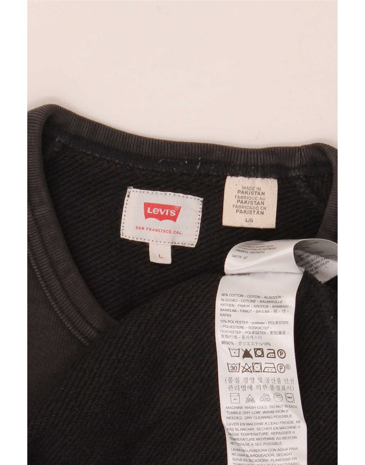 Levi's muška trenirka veliki crni pamuk