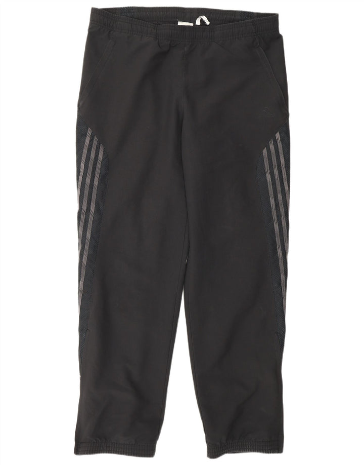 Adidas muške trenirke Climalite hlače Joggers Srednji crni poliester