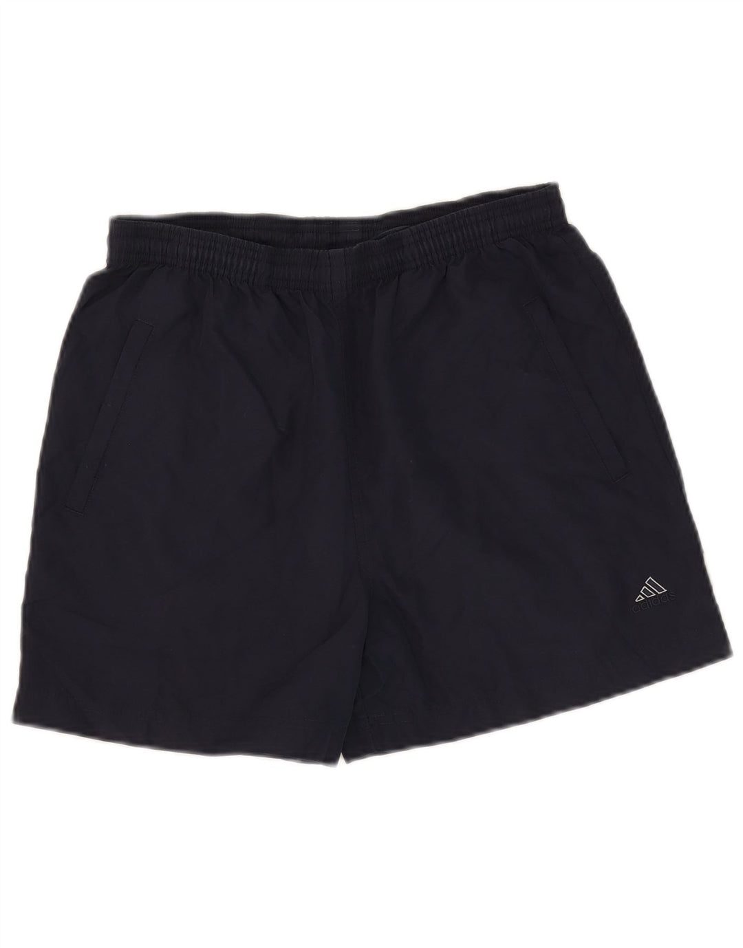 Adidas ženske sportske kratke hlače UK 12 Medium tamnoplavi poliester