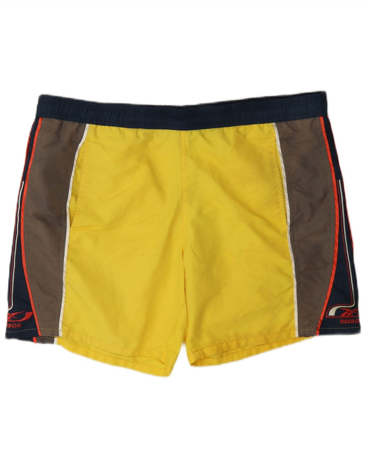 Reebok muške sportske kratke hlače Large Yellow Colourblock
