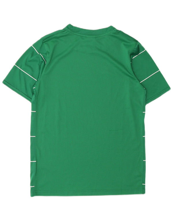 Nike Boys Graphic T-Shirt Top 12-13 Years Velike zelene pruge od poliestera