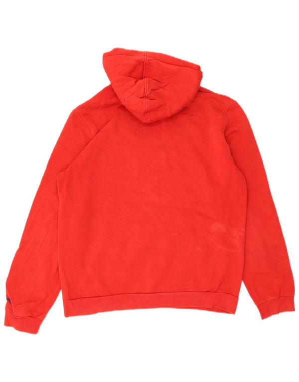 Puma Boys Graphic Hoodie Džemper 15-16 godina 2XL crveni pamuk