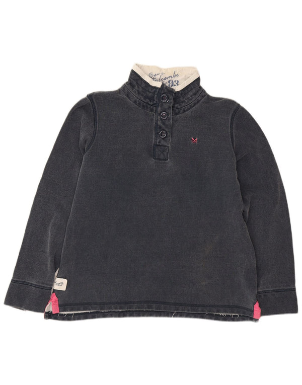 Crew Clothing Ženska majica s dugmadima i izrezom UK 16 Large tamnoplava