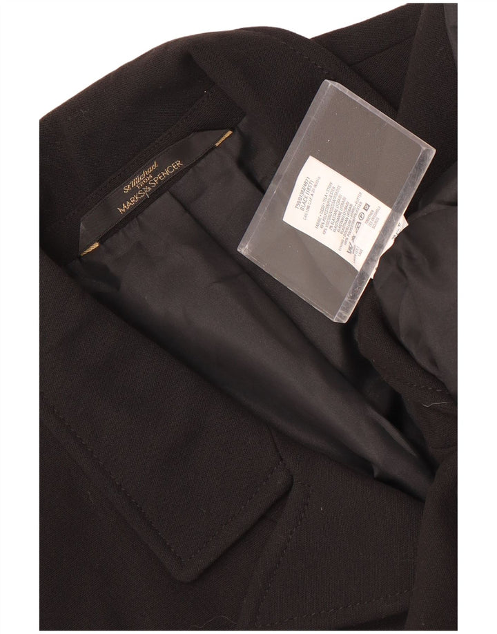 Marks & Spencer ženski kaput St. Michael UK 18 XL crni poliester