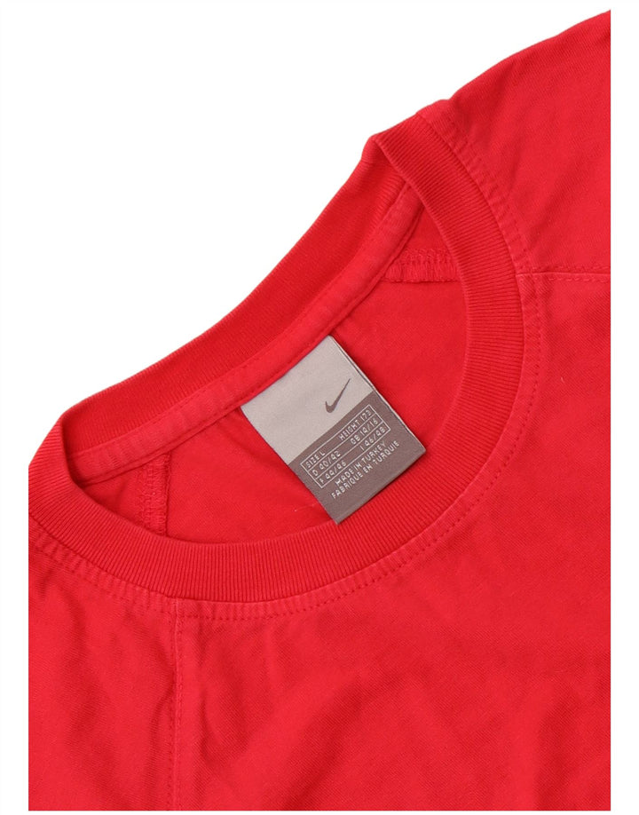 Nike Ženska majica s grafičkim motivima UK 14/16 Velika crvena