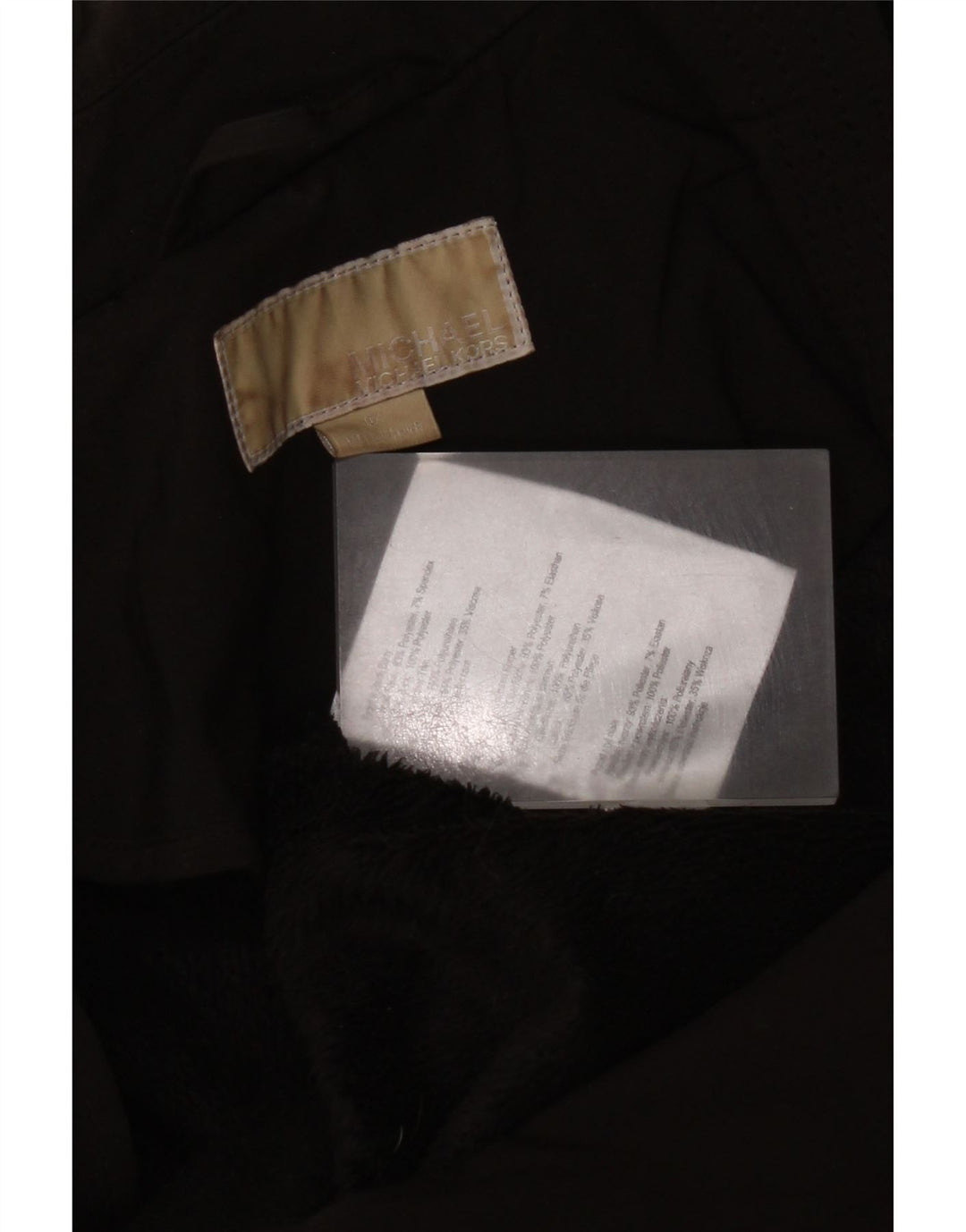 Michael Kors ženska vojna jakna UK 18 XL crni poliester
