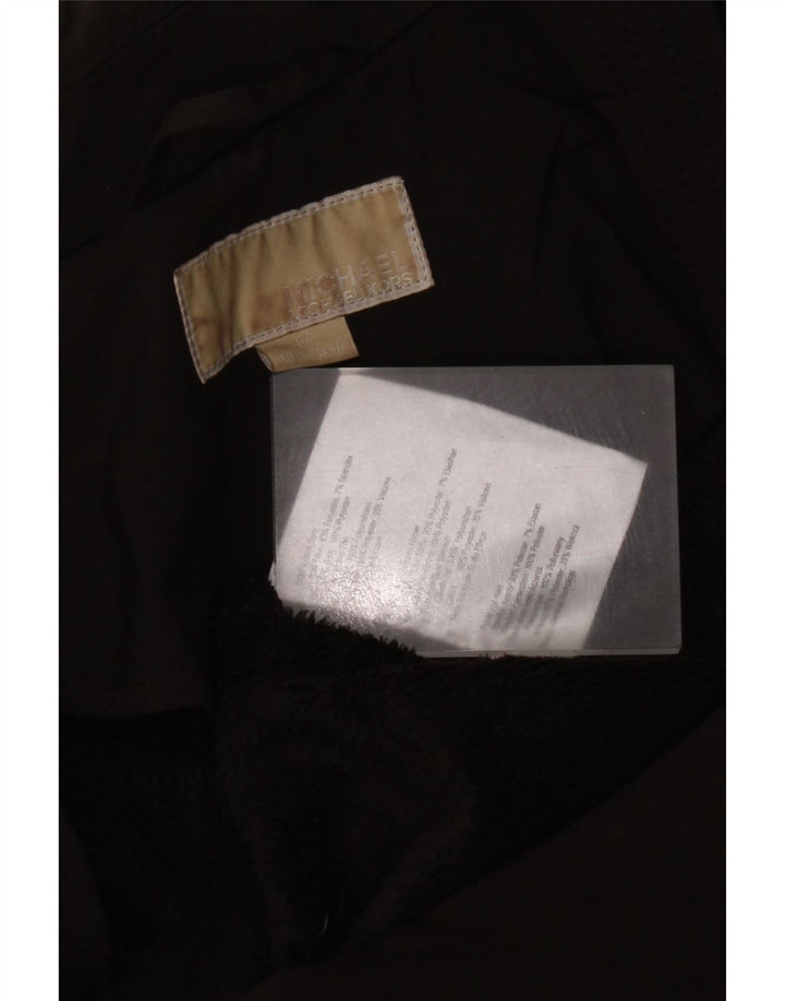 Michael Kors ženska vojna jakna UK 18 XL crni poliester