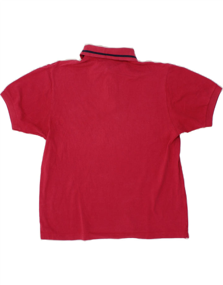 DIADORA Mens Polo Shirt Medium Pink Cotton Vintage Diadora and Second-Hand Diadora from Messina Hembry 