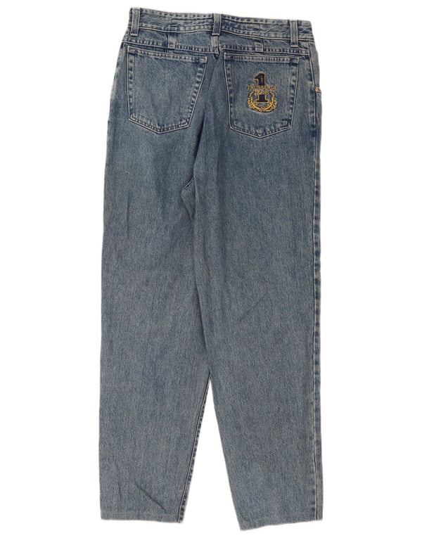 Trussardi Jeans ženske sužene IT 48 XL W34 L28 plavi pamuk