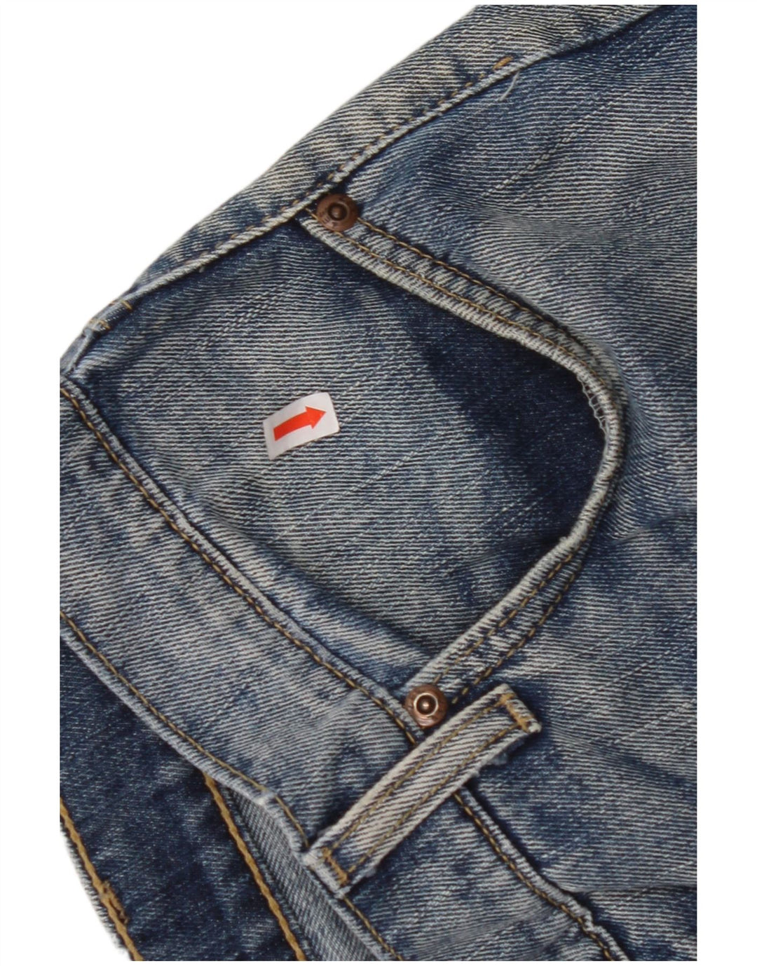 LEE Muške ravne traperice Veličina 48 W38 L29 Plavi pamuk