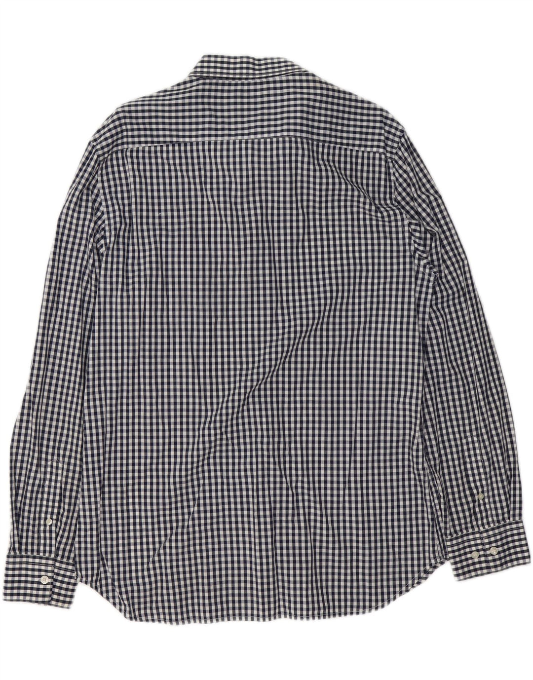 FRENCH CONNECTION Velika muška košulja od tamnoplavog gingham pamuka