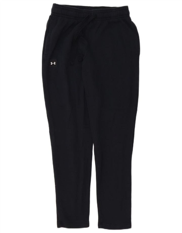 Velike crne pamučne muške trenirke Under Armour Cold Gear