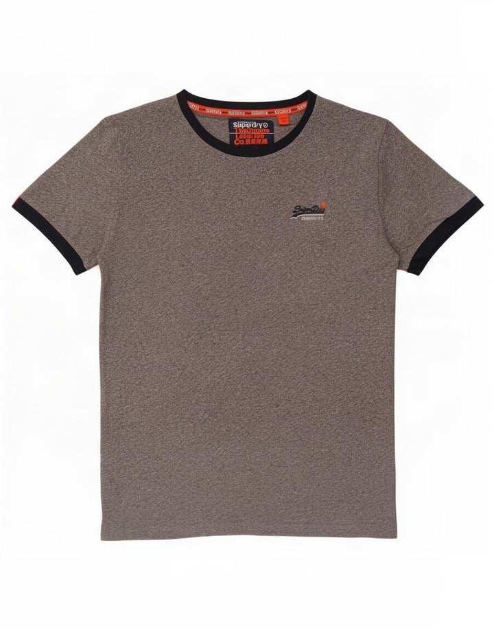Superdry muška majica kratkih rukava Veliki sivi pamuk