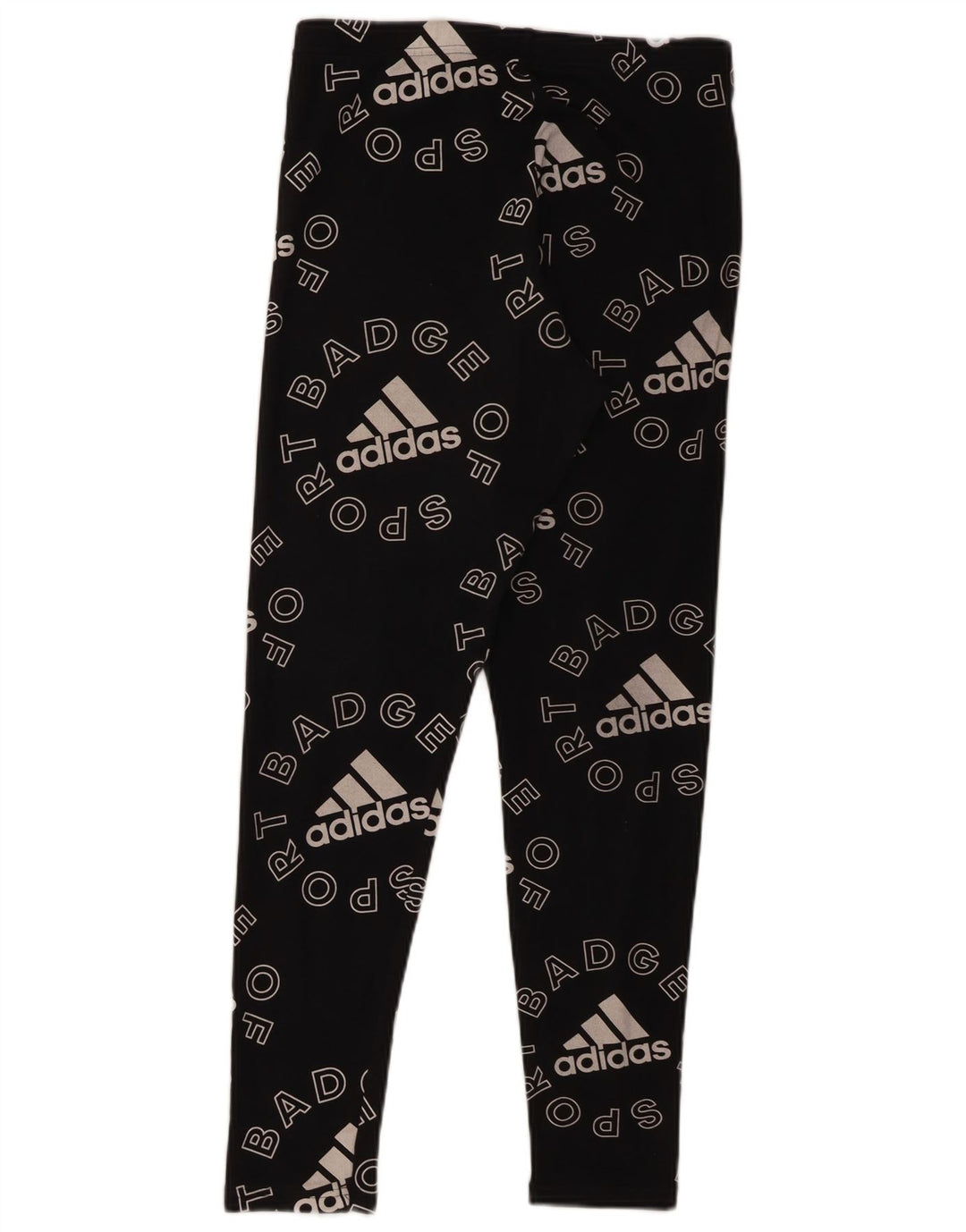 Adidas ženske grafičke tajice UK 12/14 srednje crne