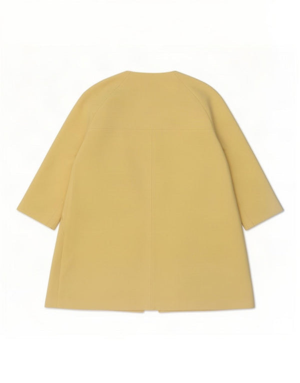 Zara ženski kaput 3/4 rukava UK 18 XL žuta viskoza