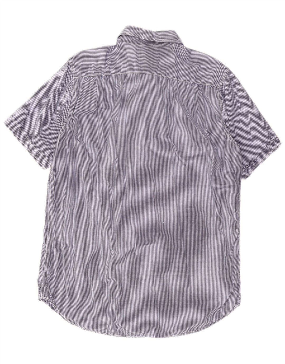 WOOLRICH Muška košulja kratkih rukava XL tamnoplavi gingham