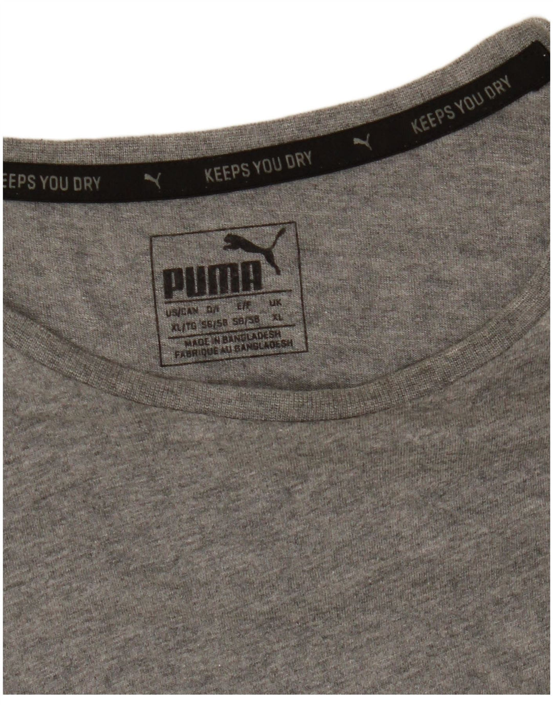 Puma muška majica s grafičkim motivima XL siva