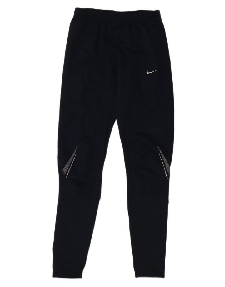 Nike muške hlače za trenirku srednje tamnoplave pruge od poliestera