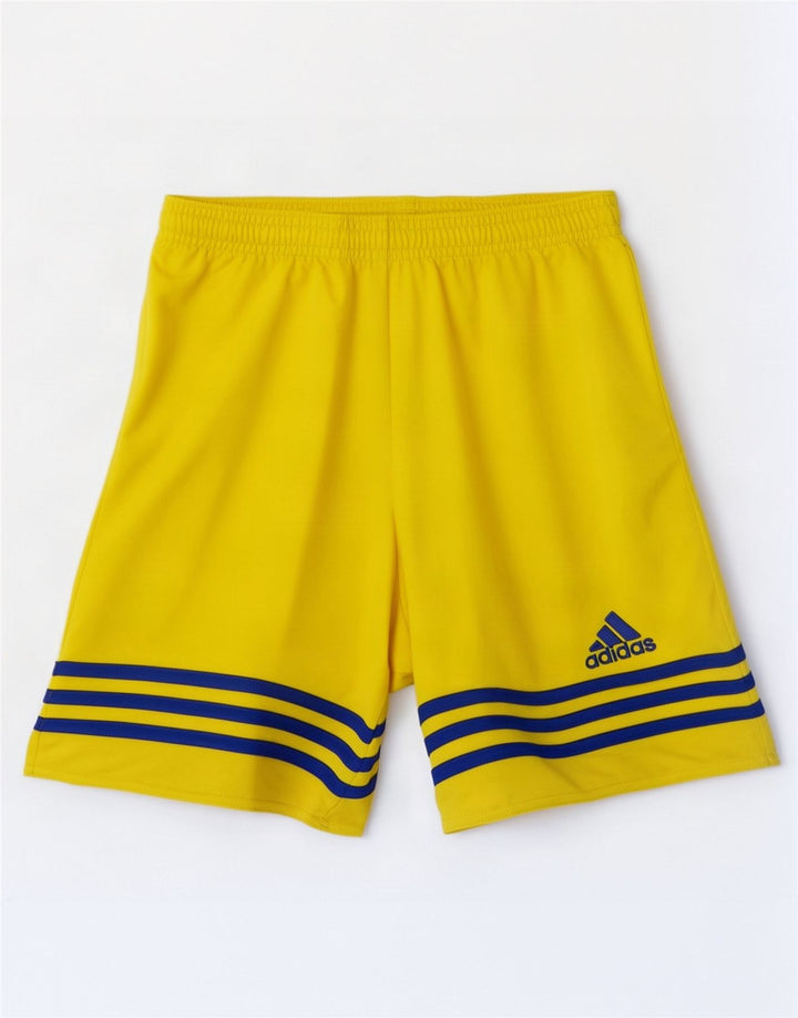 Adidas muške sportske kratke hlače Climalite Male žute poliesterske