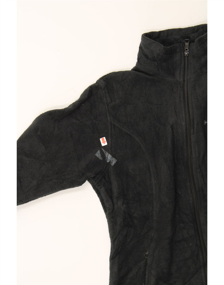 COLUMBIA Womens Fleece Jacket UK 16 Large Grey Polyester Vintage Columbia and Second-Hand Columbia from Messina Hembry 