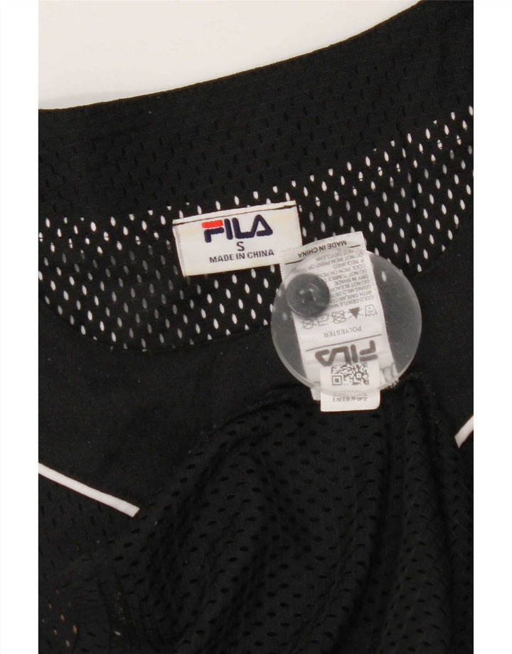 Fila muška majica s grafičkim motivima, mali crni poliester u boji